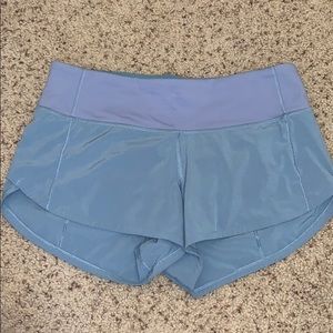 🍋 Lululemon speed up shorts